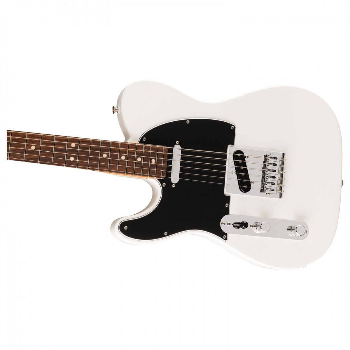 Đàn Guitar Điện Fender Player II Telecaster LH SS màu Polar White bàn phím Rosewood