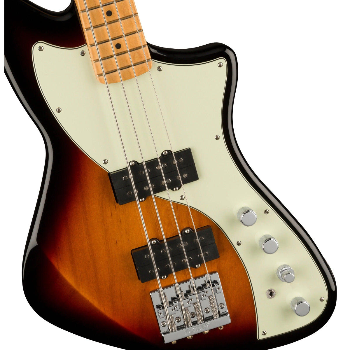 Đàn Guitar Bass Fender Player Plus Active Meteora Bass, Maple Fingerboard, 3-Color Sunburst, #0147392300