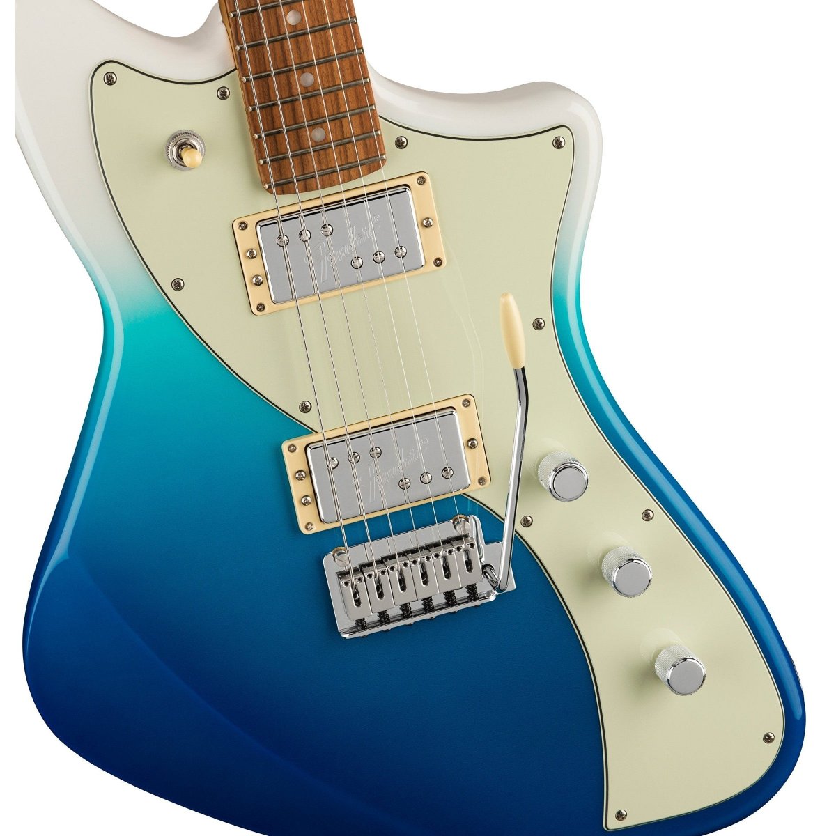 Đàn Guitar Điện Fender Player Plus Meteora HH, Pau Ferro Fingerboard, Belair Blue, #0147353330