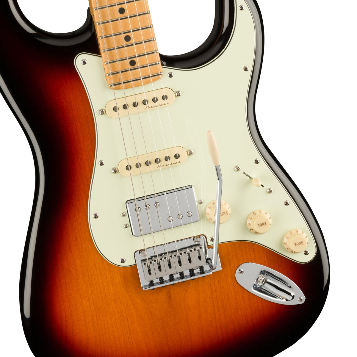 Đàn Guitar Điện Fender Player Plus Stratocaster HSS, Maple Fingerboard, 3-Color Sunburst, #0147322300