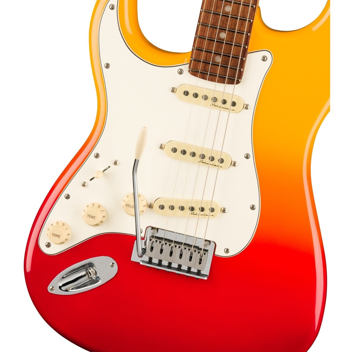 Đàn Guitar Điện Fender Player Plus Stratocaster Left-Handed, Pau Ferro Fingerboard, Tequila Sunrise, #0147312387
