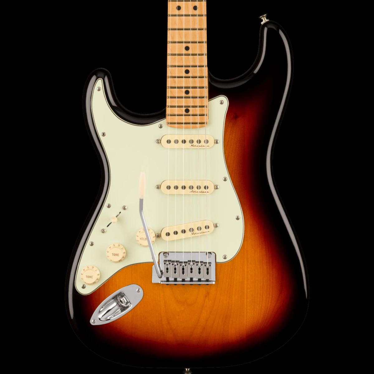 Đàn Guitar Điện Fender Player Plus Stratocaster Left-Handed, Maple Fingerboard, 3-Color Sunburst, #0147412300