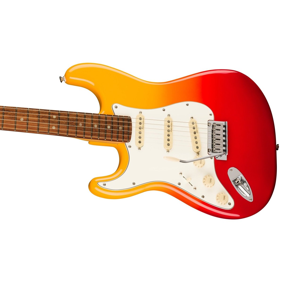 Đàn Guitar Điện Fender Player Plus Stratocaster Left-Handed, Pau Ferro Fingerboard, Tequila Sunrise, #0147312387