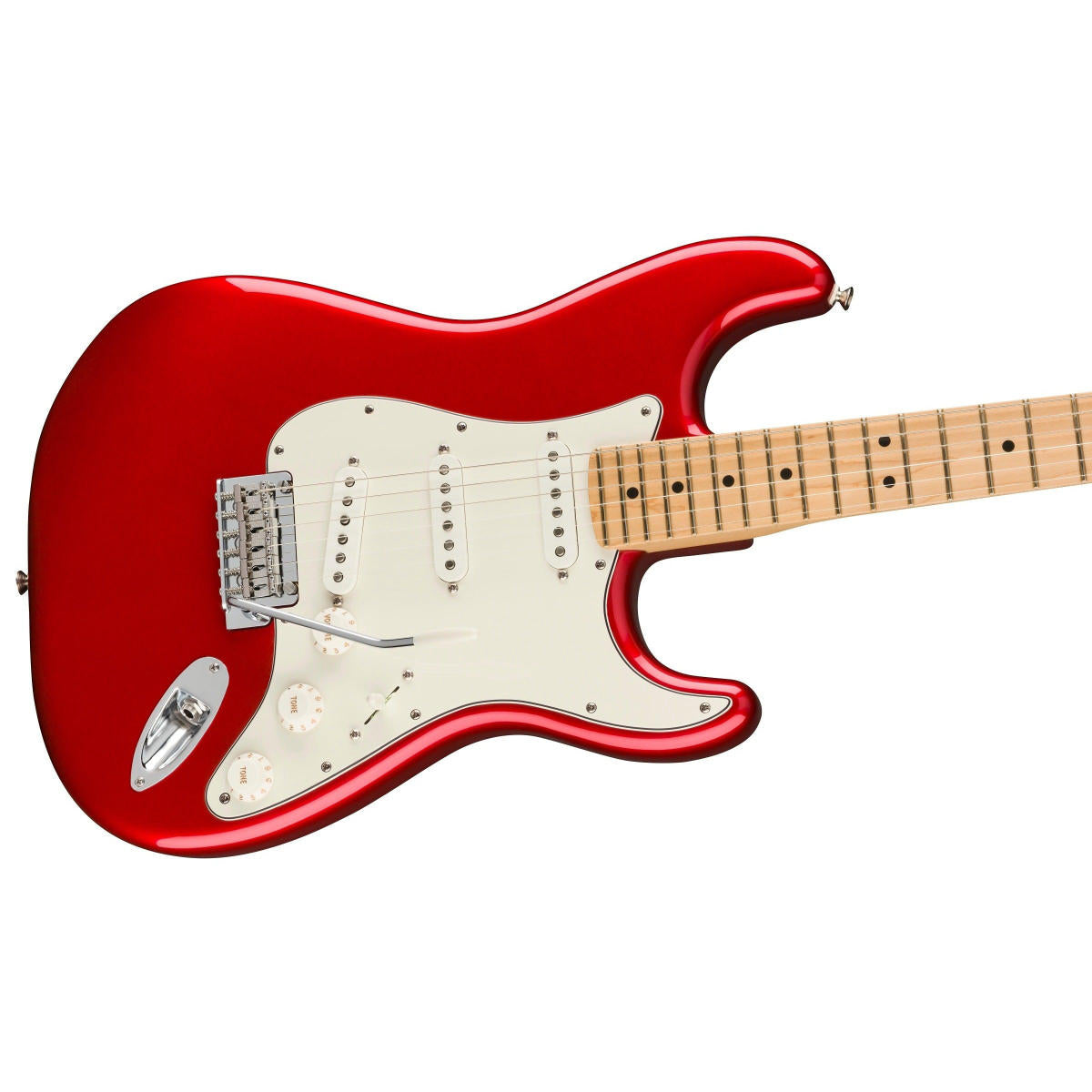 Đàn Guitar Điện Fender Player Stratocaster, Maple Fingerboard, Candy Apple Red, #0144502509
