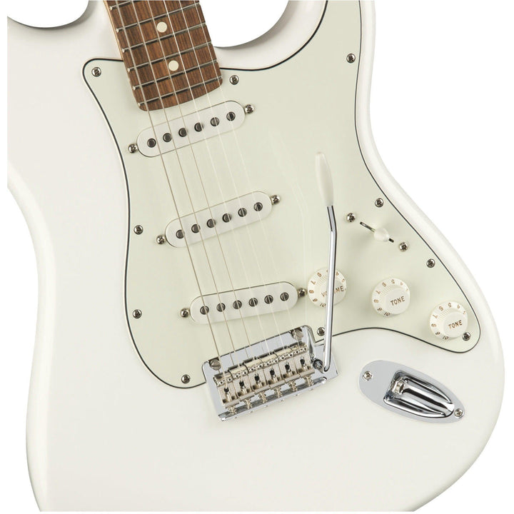 Đàn Guitar Điện Fender Player Stratocaster, Pau Ferro Fingerboard, Polar White, #0144503506