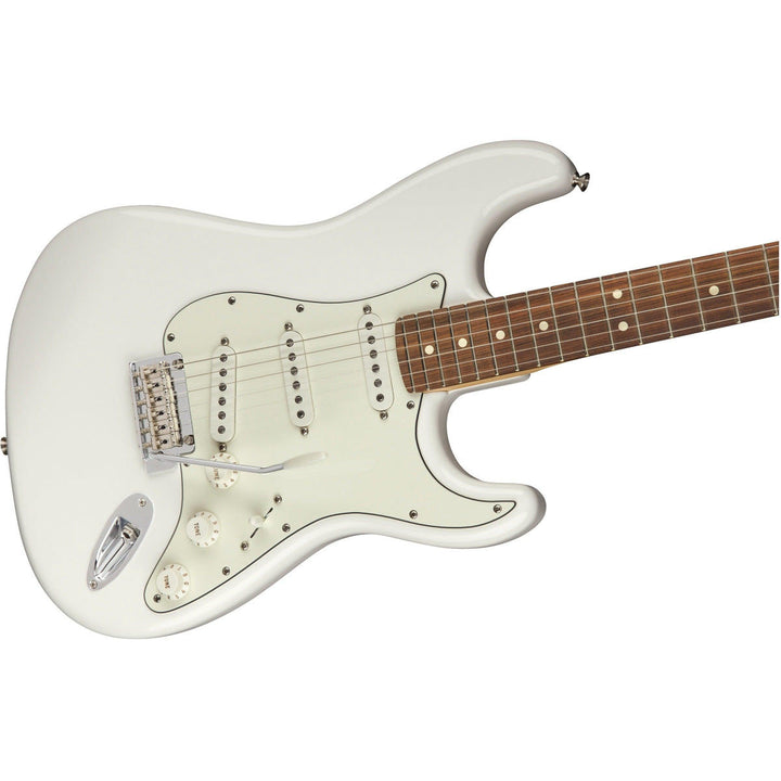 Đàn Guitar Điện Fender Player Stratocaster, Pau Ferro Fingerboard, Polar White, #0144503506