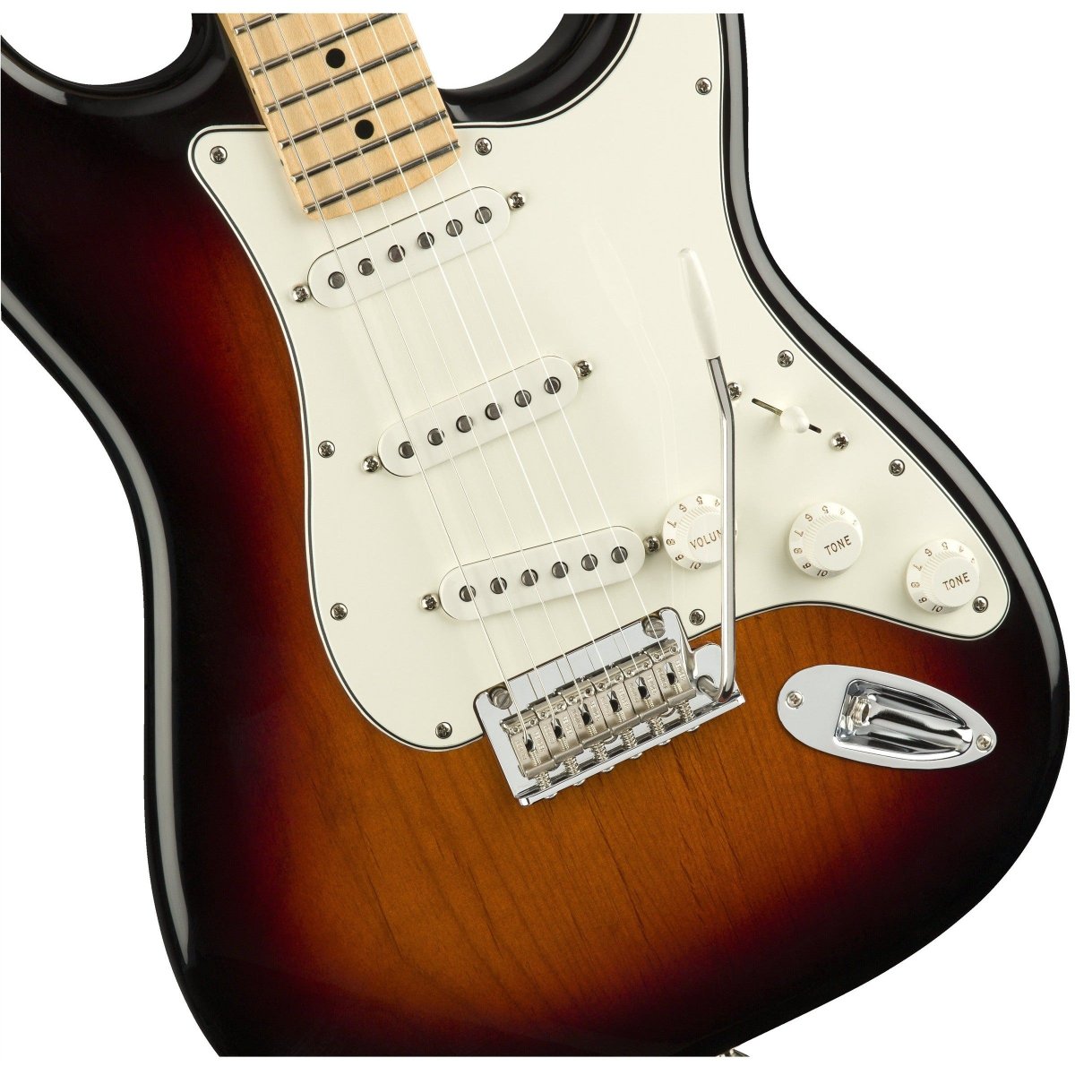 Đàn Guitar Điện Fender Player Stratocaster, Maple Fingerboard, 3-Color Sunburst, #0144502500