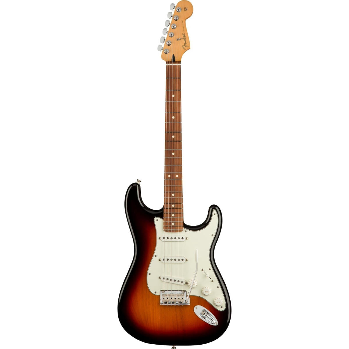 Đàn Guitar Điện Fender Player Stratocaster SSS màu 3 Color Sunburst bàn phím Pau Ferro