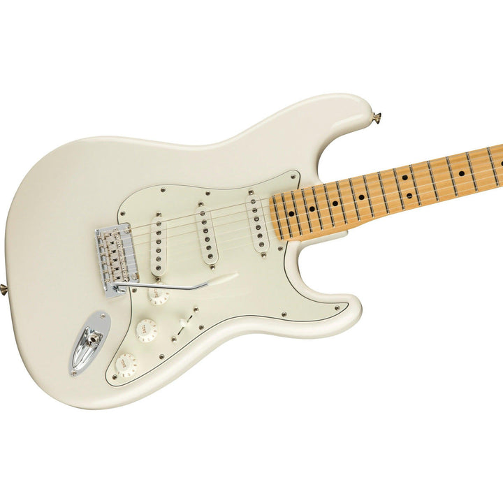 Đàn Guitar Điện Fender Player Stratocaster, Maple Fingerboard, Polar White, #0144502515