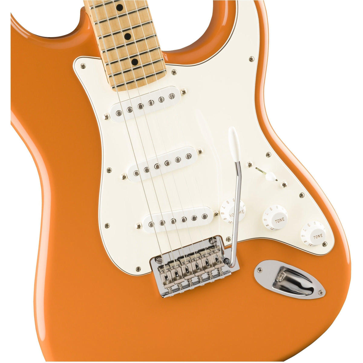Đàn Guitar Điện Fender Player Stratocaster, Maple Fingerboard, Capri Orange, #0144502582