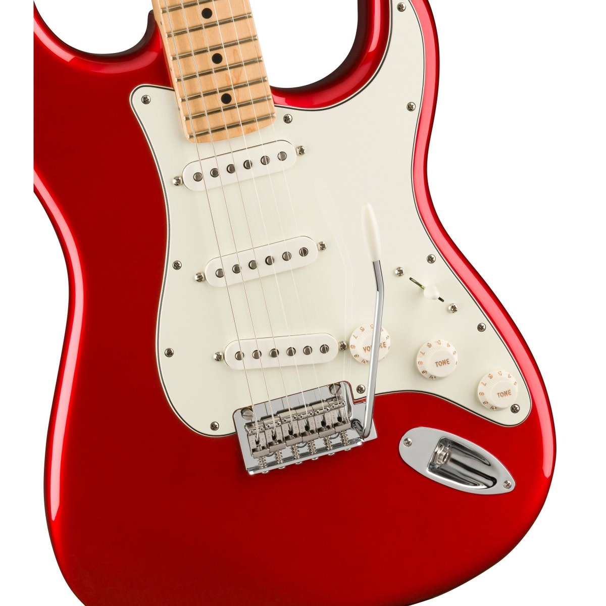 Đàn Guitar Điện Fender Player Stratocaster, Maple Fingerboard, Candy Apple Red, #0144502509