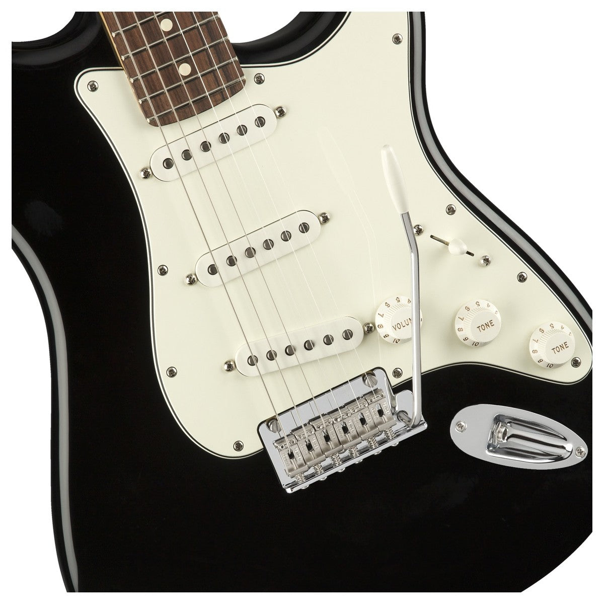 Đàn Guitar Điện Fender Player Stratocaster, Pau Ferro Fingerboard, Black, #0144502506