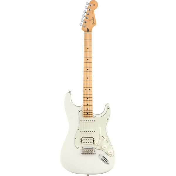 Đàn Guitar Điện Fender Player Stratocaster HSS, Maple Fingerboard, Polar White, #0144522515