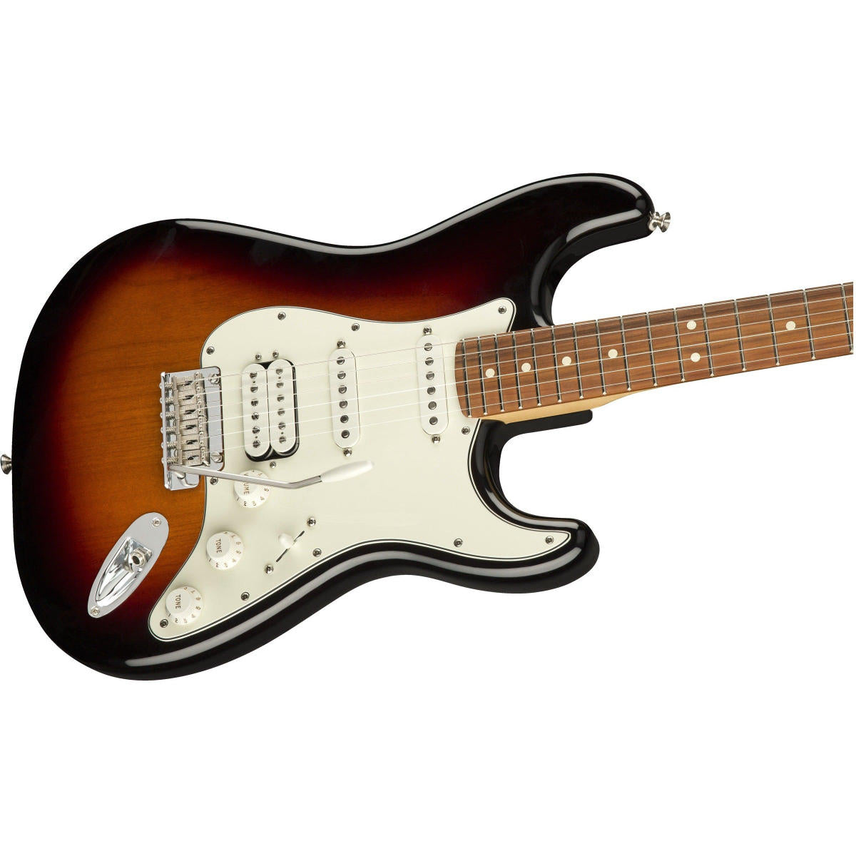 Đàn Guitar Điện Fender Player Stratocaster HSS, Pau Ferro Fingerboard, 3-Color Sunburst, #0144523500