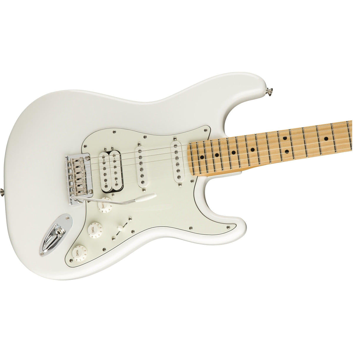 Đàn Guitar Điện Fender Player Stratocaster HSS, Maple Fingerboard, Polar White, #0144522515