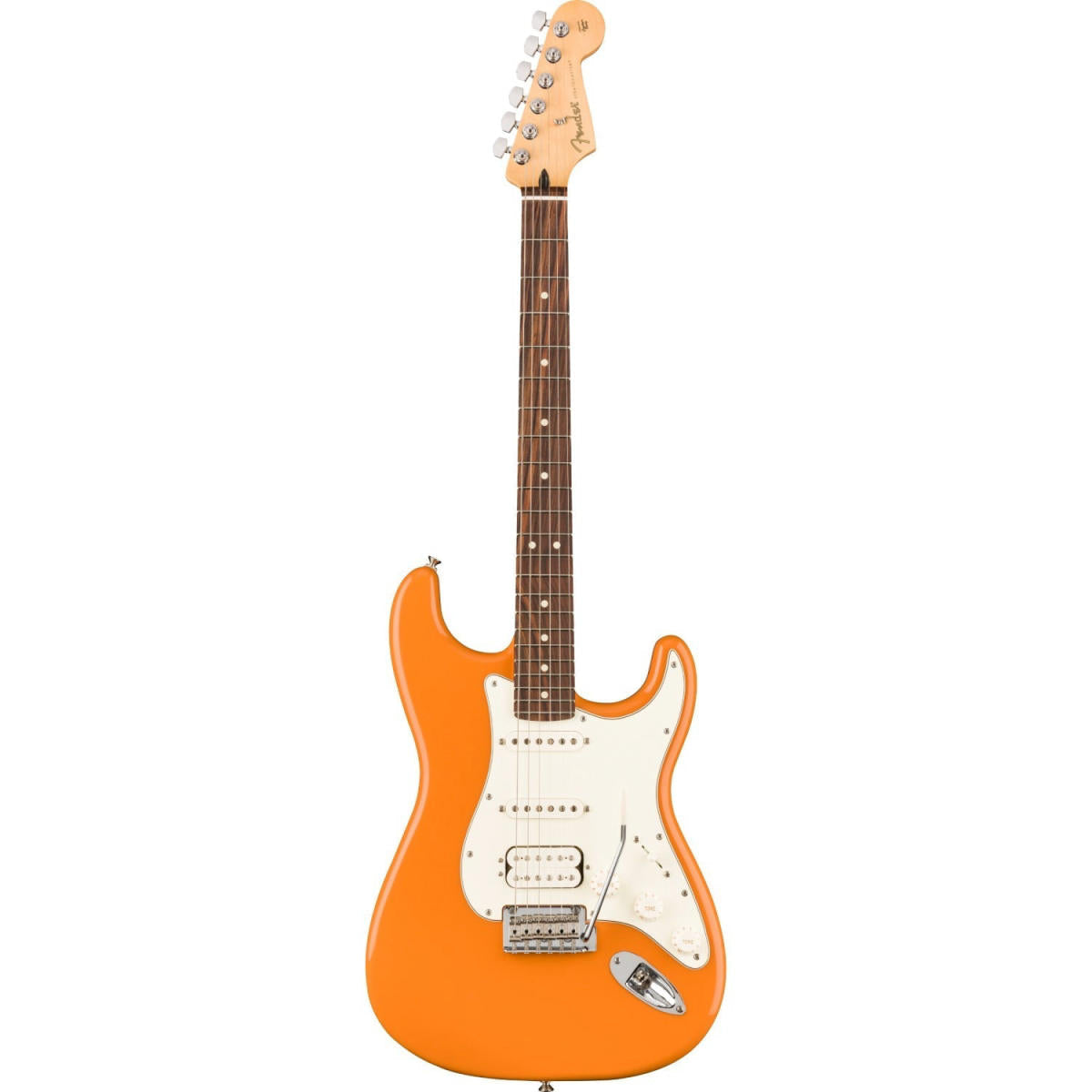 Đàn Guitar Điện Fender Player Stratocaster HSS màu Capri Orange bàn phím Pau Ferro