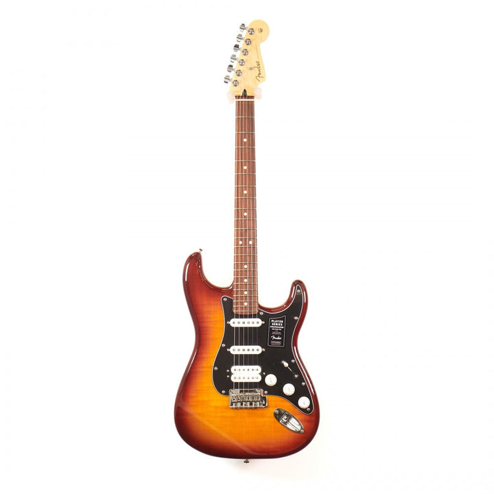 Đàn Guitar Điện Fender Player Stratocaster Plus Top, Pau Ferro Fingerboard, Tobacco Burst, #0144563552