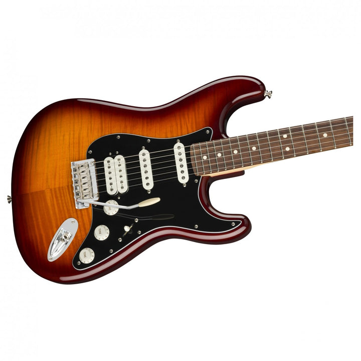 Đàn Guitar Điện Fender Player Stratocaster Plus Top, Pau Ferro Fingerboard, Tobacco Burst, #0144563552