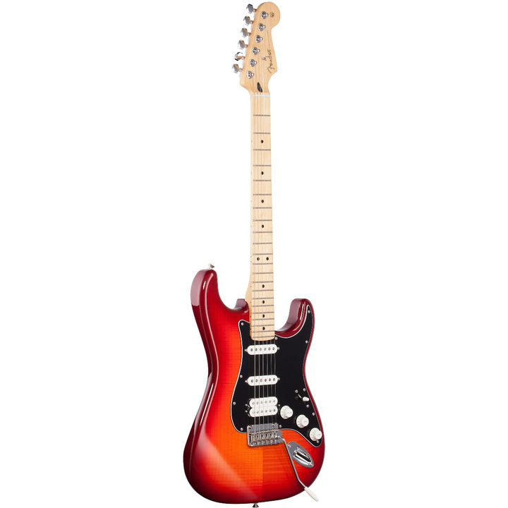 Đàn Guitar Điện Fender Player Stratocaster Plus Top, Maple Fingerboard, Aged Cherry Burst, #0144562531