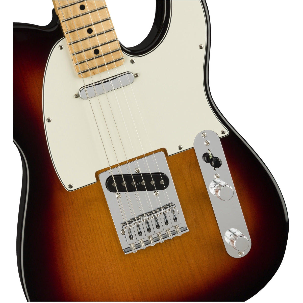 Đàn Guitar Điện Fender Player Telecaster, Maple Fingerboard, 3-Color Sunburst, #0145212500