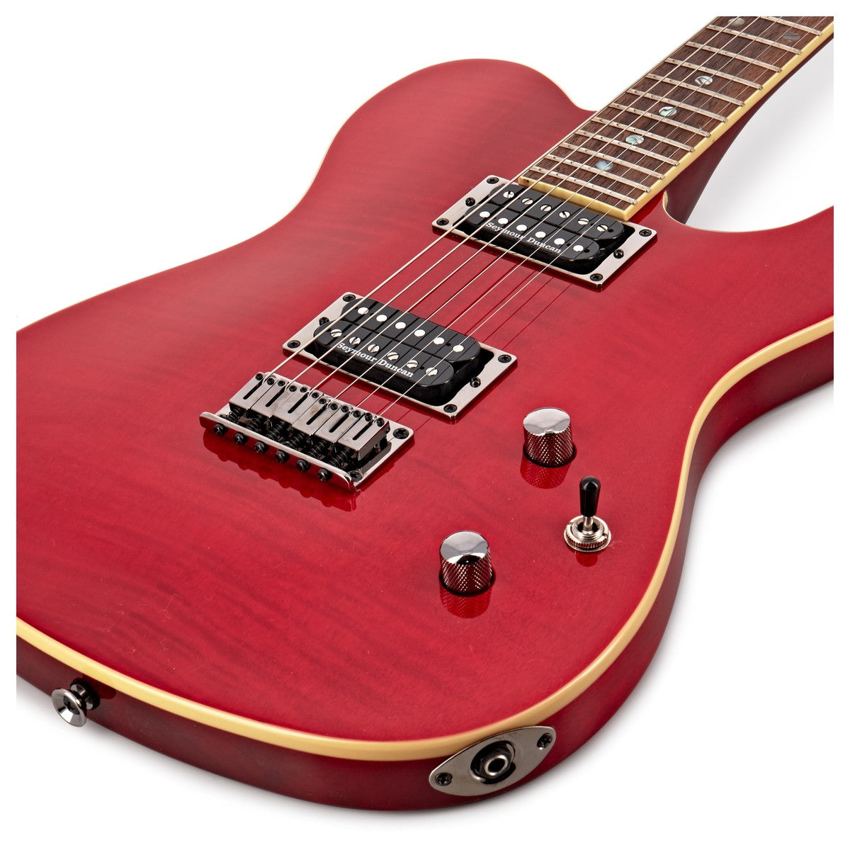 Đàn Guitar Điện Fender FMT Custom Telecaster HH, Laurel Fingerboard, Crimson Red Tranparent, #0262004538