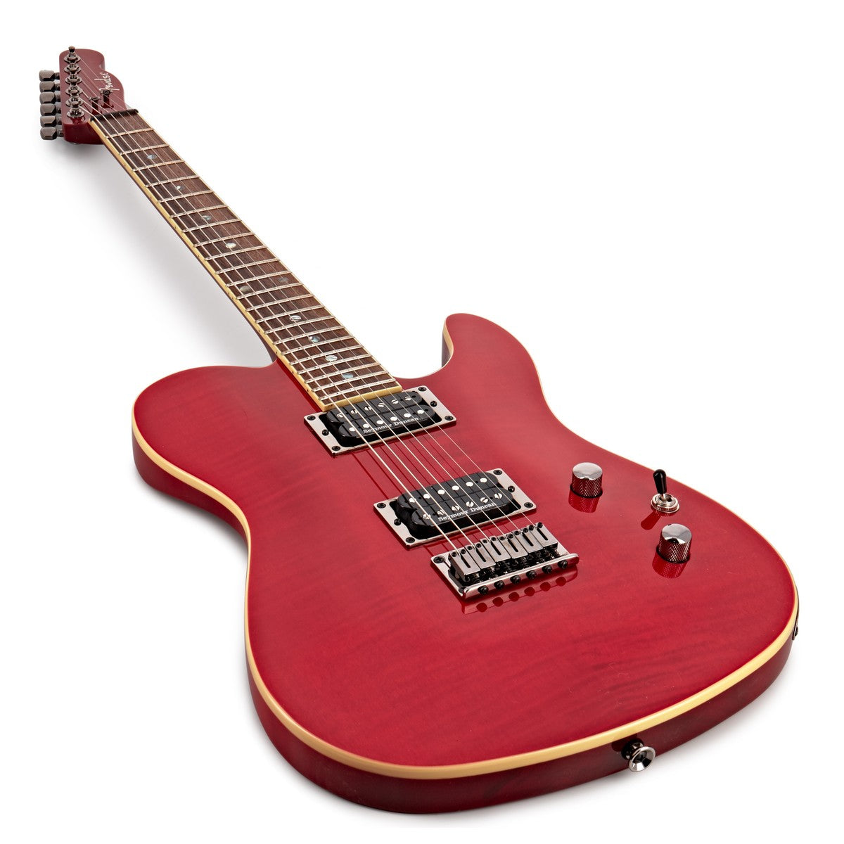 Đàn Guitar Điện Fender FMT Custom Telecaster HH, Laurel Fingerboard, Crimson Red Tranparent, #0262004538