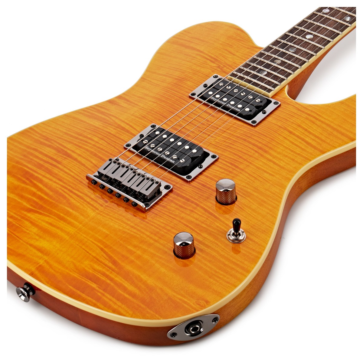 Đàn Guitar Điện Fender Special Edition Custom Telecaster FMT HH màu Amber bàn phím Laurel