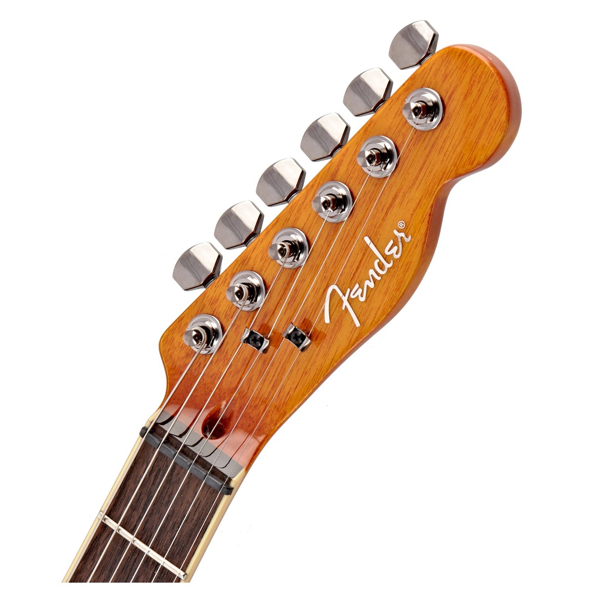 Đàn Guitar Điện Fender Special Edition Custom Telecaster FMT HH màu Amber bàn phím Laurel