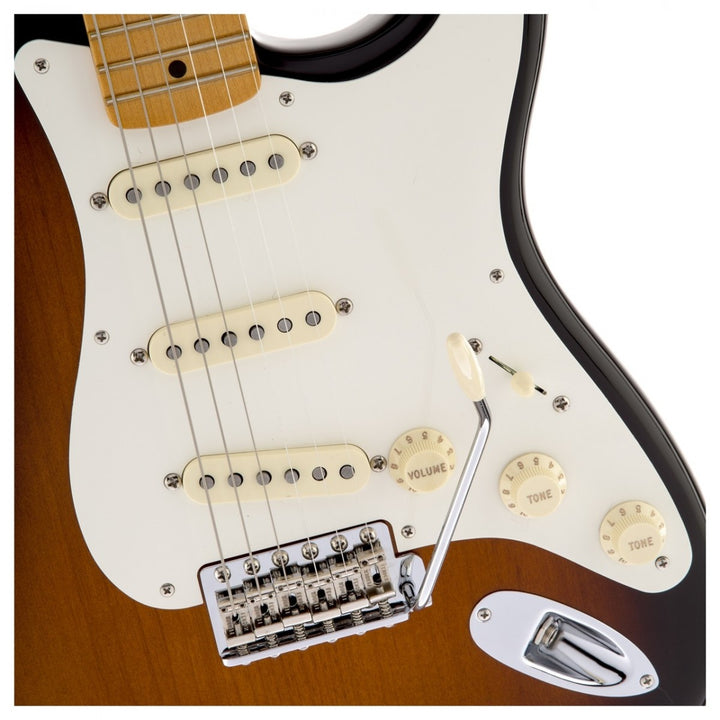 Đàn Guitar Điện Fender Stories Collection Eric Johnson 1954 "Virginia" Stratocaster, Maple Fingerboard, 2-Tone Sunburst, #0117442803