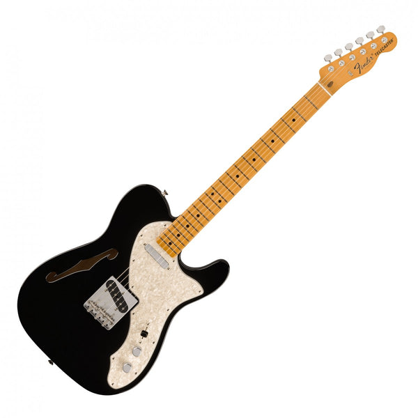 Đàn Guitar Điện Fender Vintera II '60s Telecaster Thinline, Maple Fingeroboard, Black, #0149062306