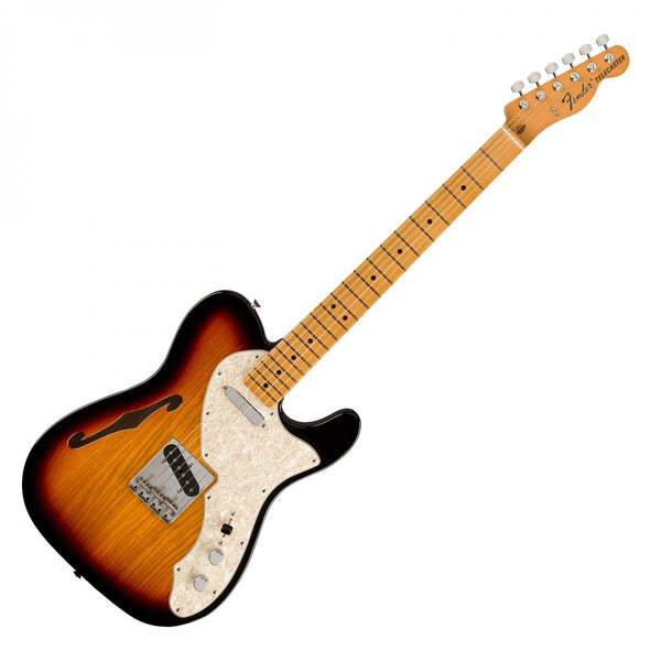 Đàn Guitar Điện Fender Vintera II '60s Telecaster Thinline,Maple Fingerboard, 3-Color Sunburst, #0149062300