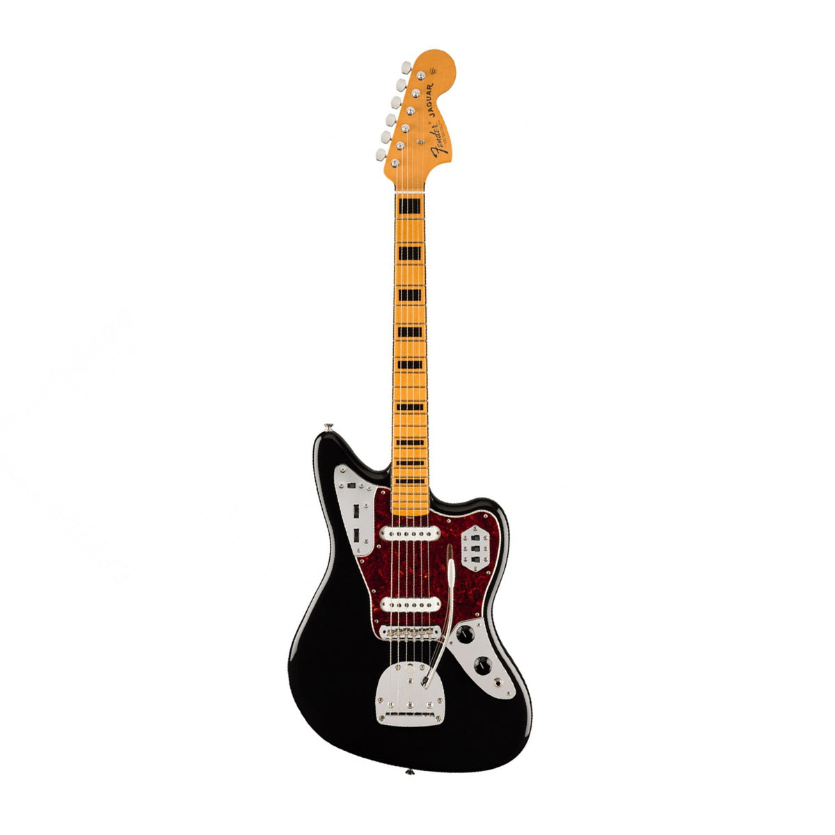 Đàn Guitar Điện Fender Vintera II 70s Jaguar, Black, #0149122306