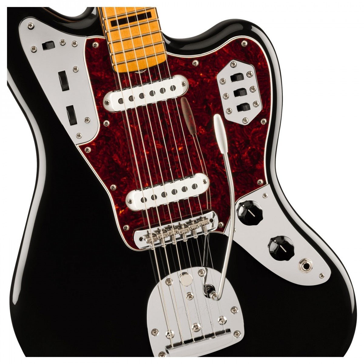 Đàn Guitar Điện Fender Vintera II 70s Jaguar, Black, #0149122306