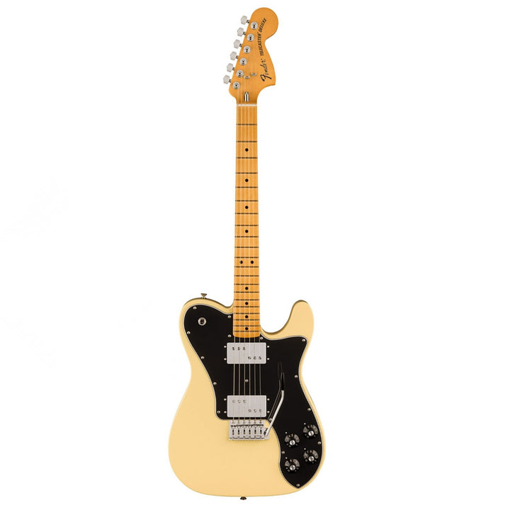 Đàn Guitar Điện Fender Vintera II '70s Telecaster Deluxe With Tremolo, Maple Fingerboard, Vintage White, #0149072341