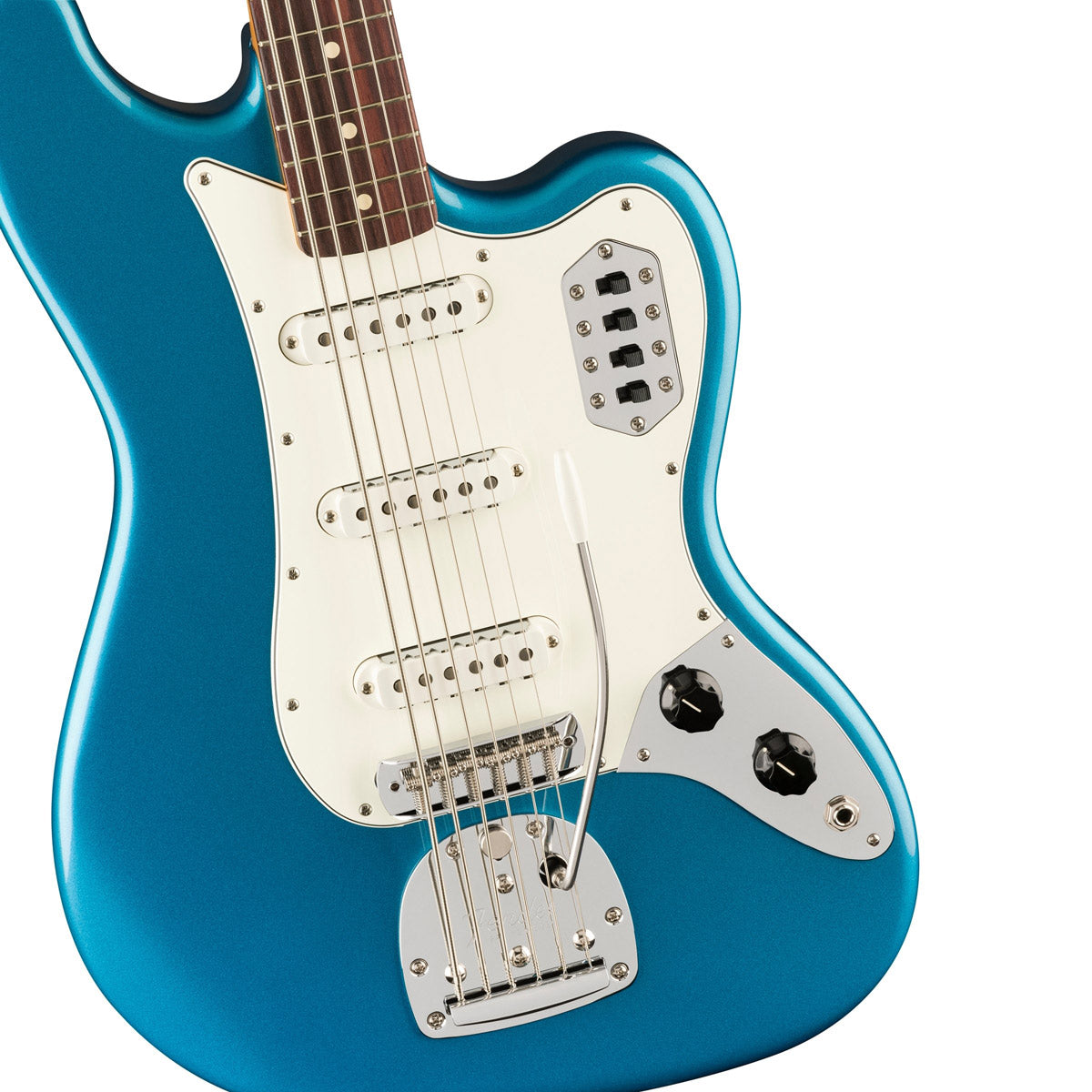 Đàn Guitar Bass 6 Dây Fender Vintera II '60s Bass VI, Rosewood Fingerboard, Lake Placid Blue, #0149240302