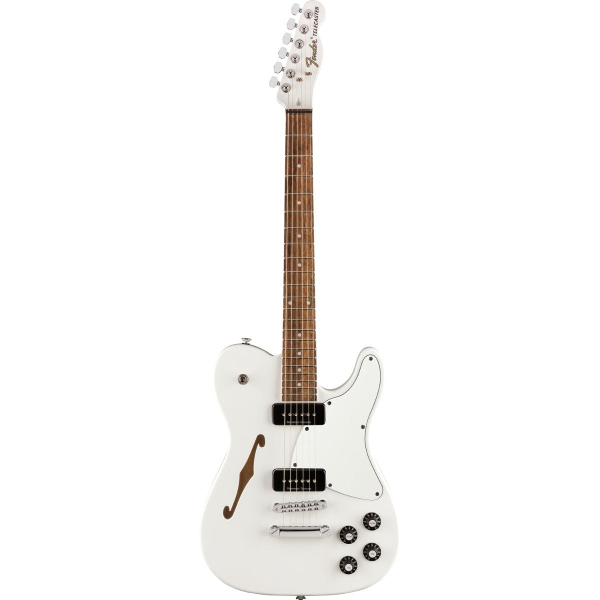 Đàn Guitar Điện Fender Jim Adkins JA90 Telecaster Thinline, White, #0262354580