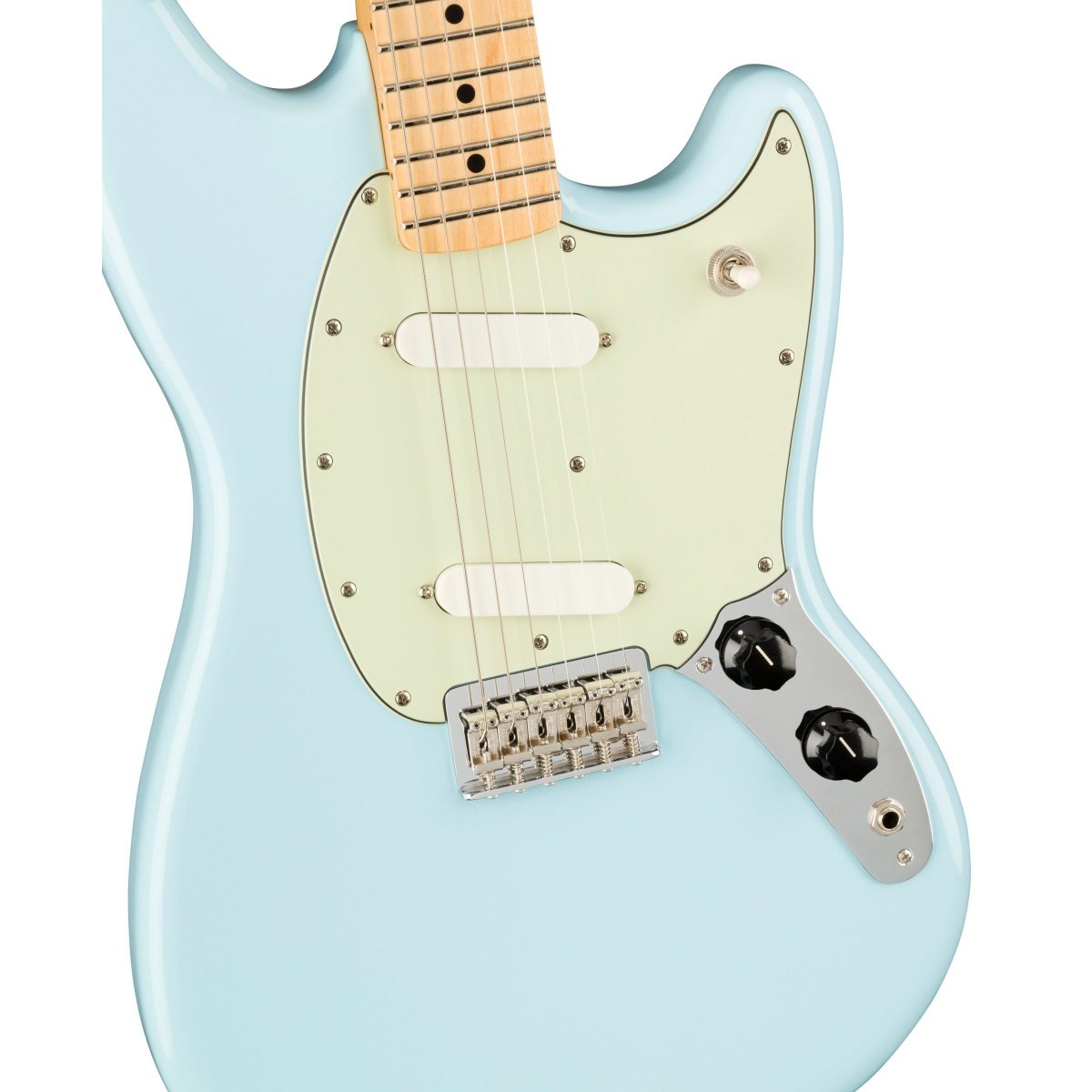 Đàn Guitar Điện Fender Mustang Player, Maple Fingerboard, Sonic Blue, #0144042572