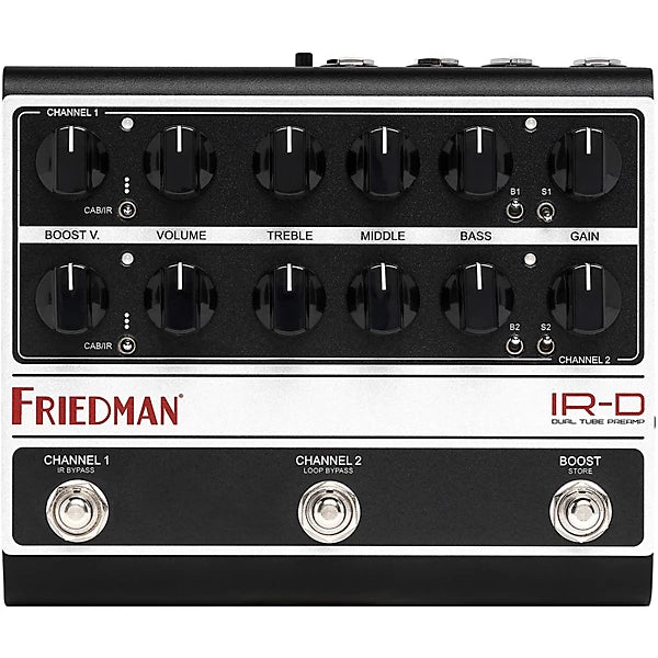 Friedman IR-D Dual Tube Preamp and DI Pedal