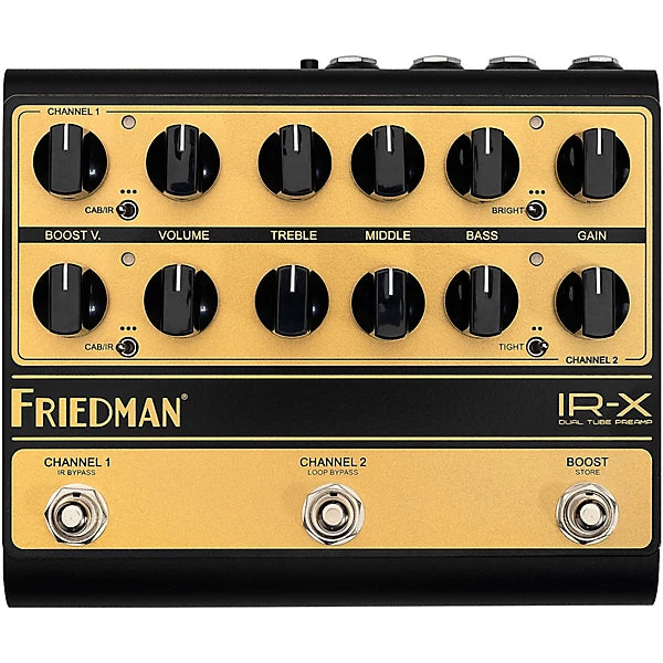 Friedman IR-X Dual Tube Preamp and DI Pedal