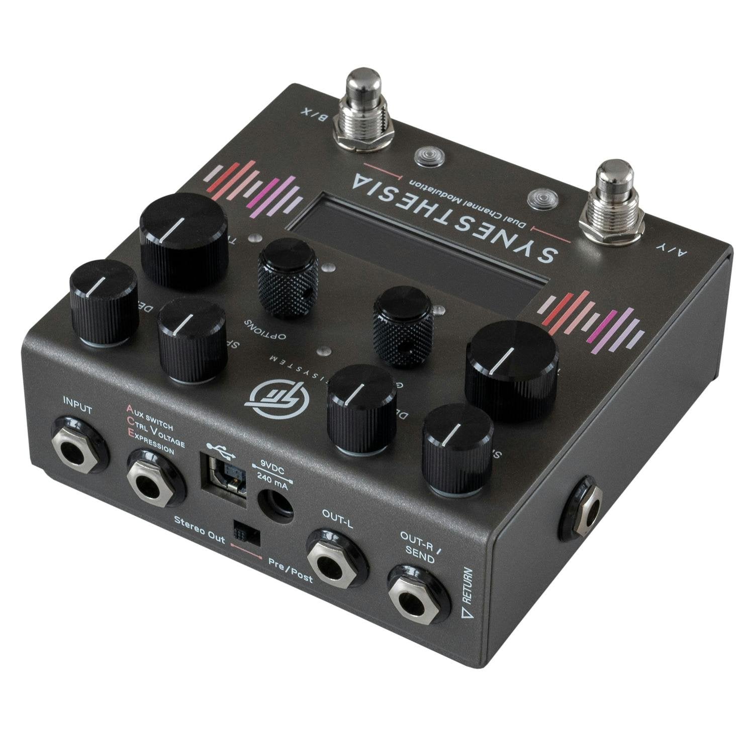 GFI System Synesthesia Dual Channel Modulation Pedal