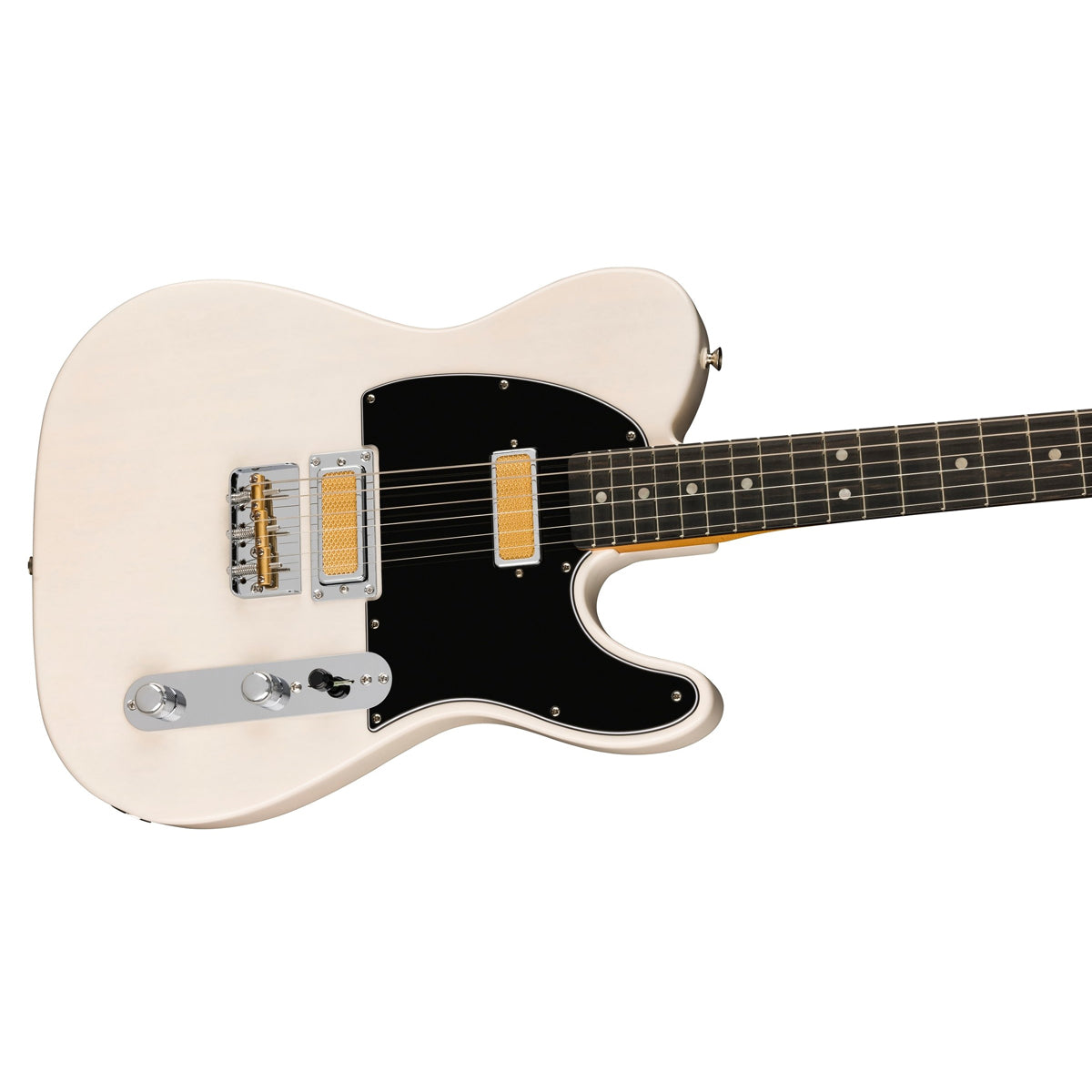 Đàn Guitar Điện Fender Gold Foil Telecaster, Ebony Fingerboard, White Blone, #0140731301