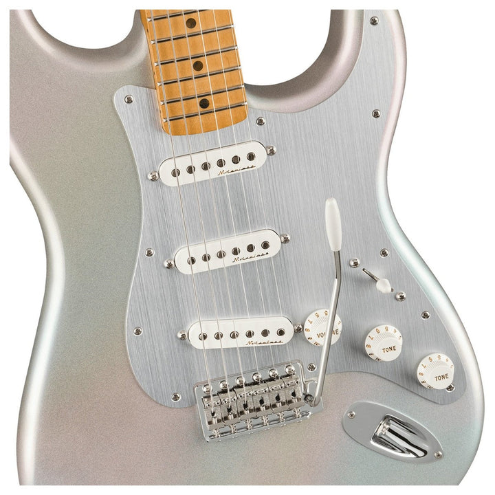 Đàn Guitar Điện Fender H.E.R. Stratocaster, Maple Fingerboard, Chrome Glow, #0140242343