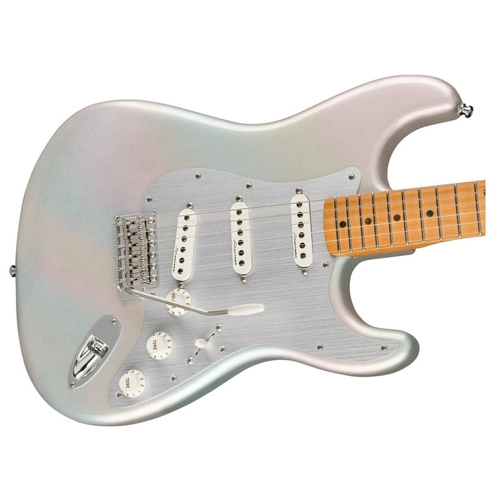 Đàn Guitar Điện Fender H.E.R. Stratocaster, Maple Fingerboard, Chrome Glow, #0140242343