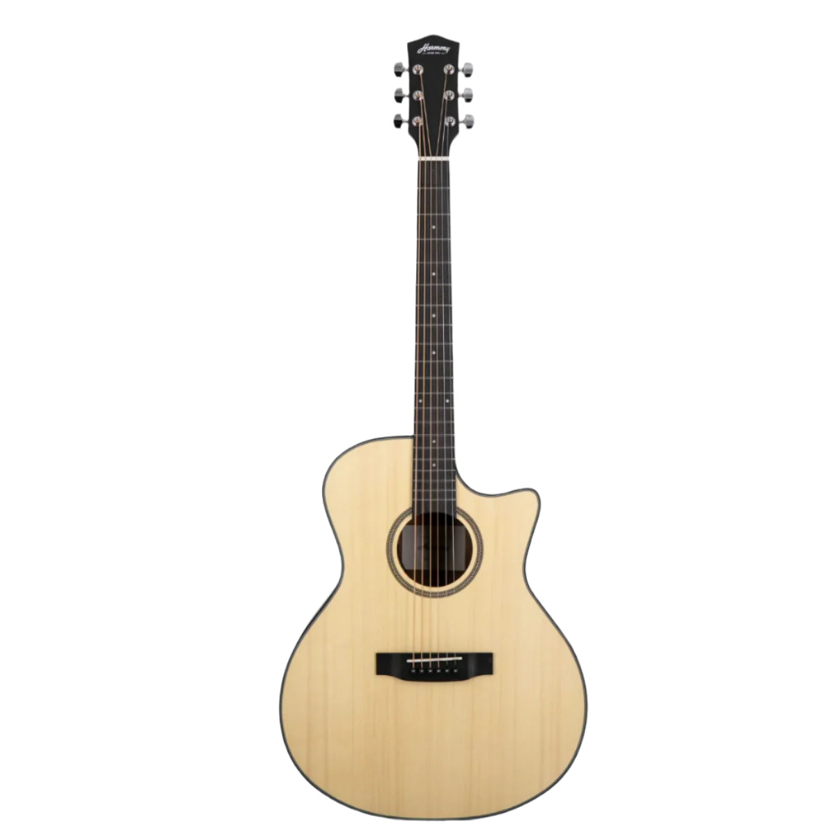 Đàn Guitar Acoustic-Electric Harmony Foundation Series e-Terra ST GA Cutaway, Natural Satin