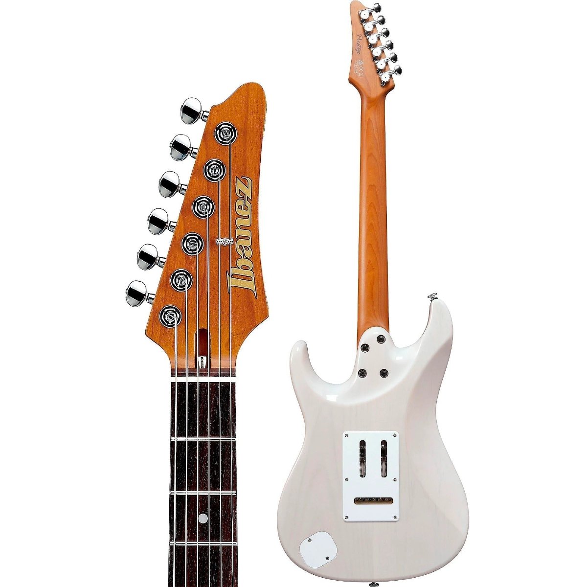 Đàn Guitar Điện Ibanez AZ2204N, HSS, Antique White Blonde w/Case