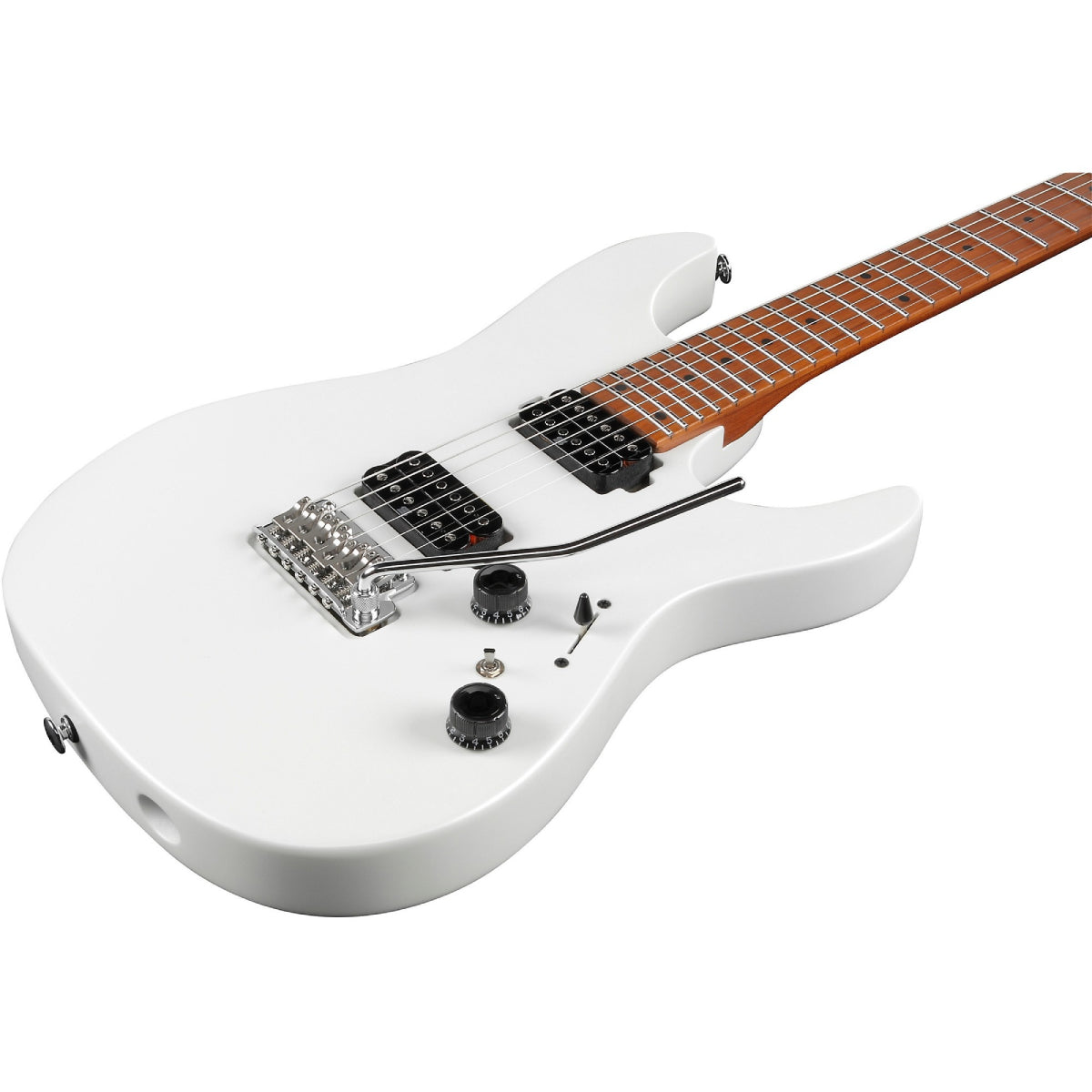 Đàn Guitar Điện Ibanez AZ2402, HH, Pearl White Flat w/Case