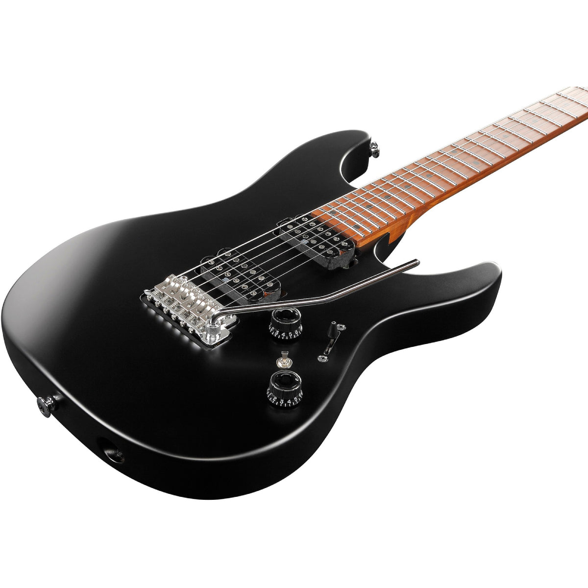 Đàn Guitar Điện Ibanez AZ2402, HH, Black Flat w/Case
