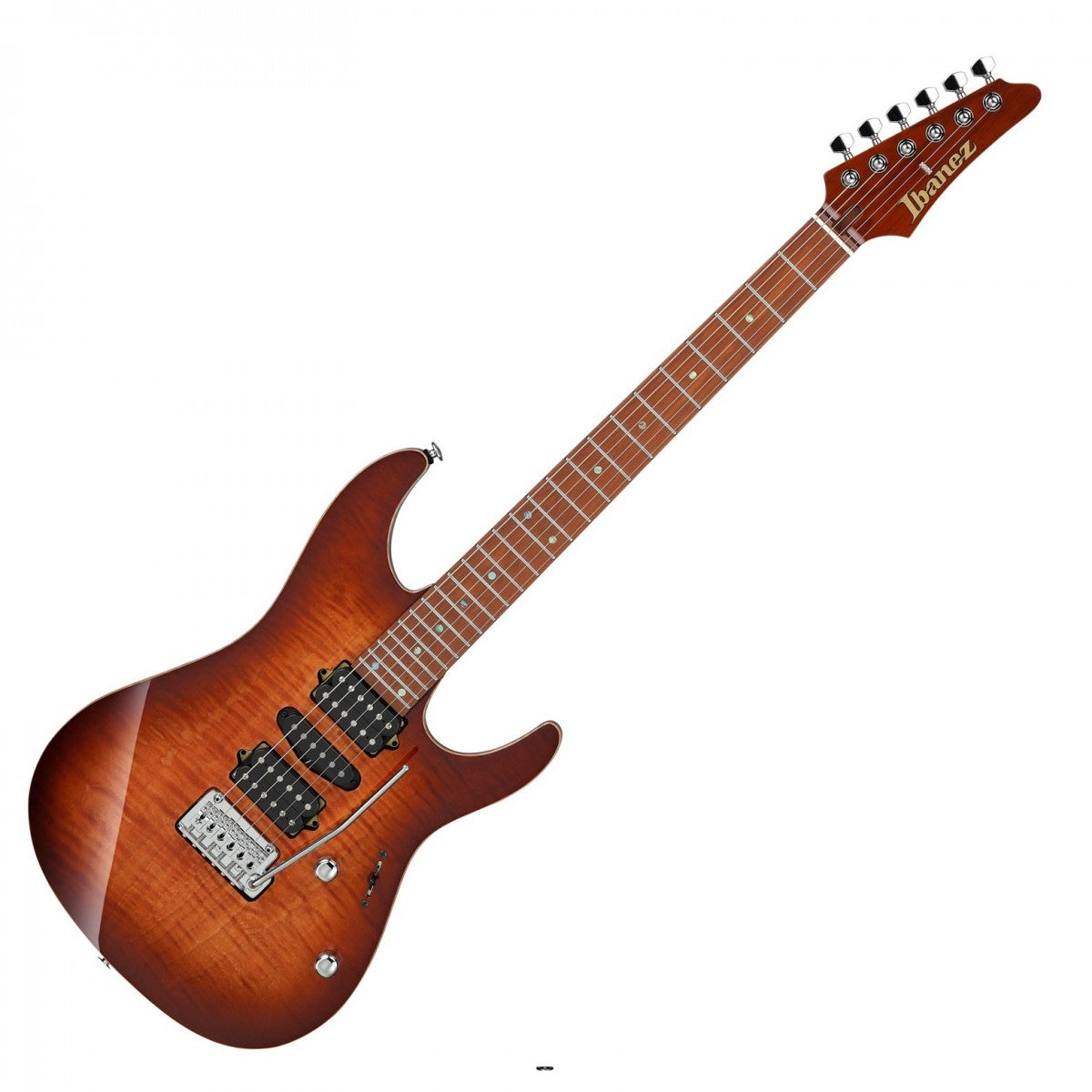 Đàn Guitar Điện Ibanez AZ2407F, HSH, Brownish Sphalerite