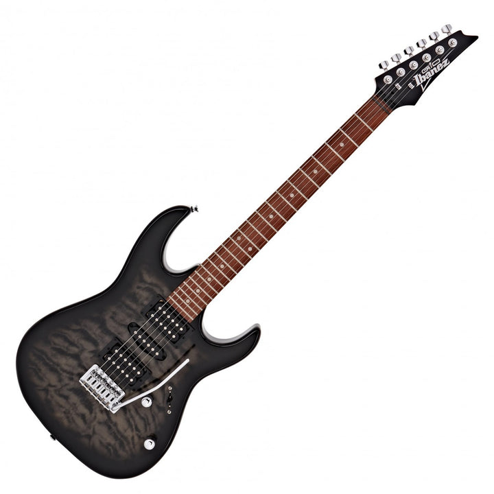 Ibanez GRX70QA GIO, Transparent Black Sunburst