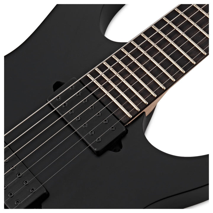 Đàn Guitar Điện Ibanez RGIXL7, HH, Black Flat